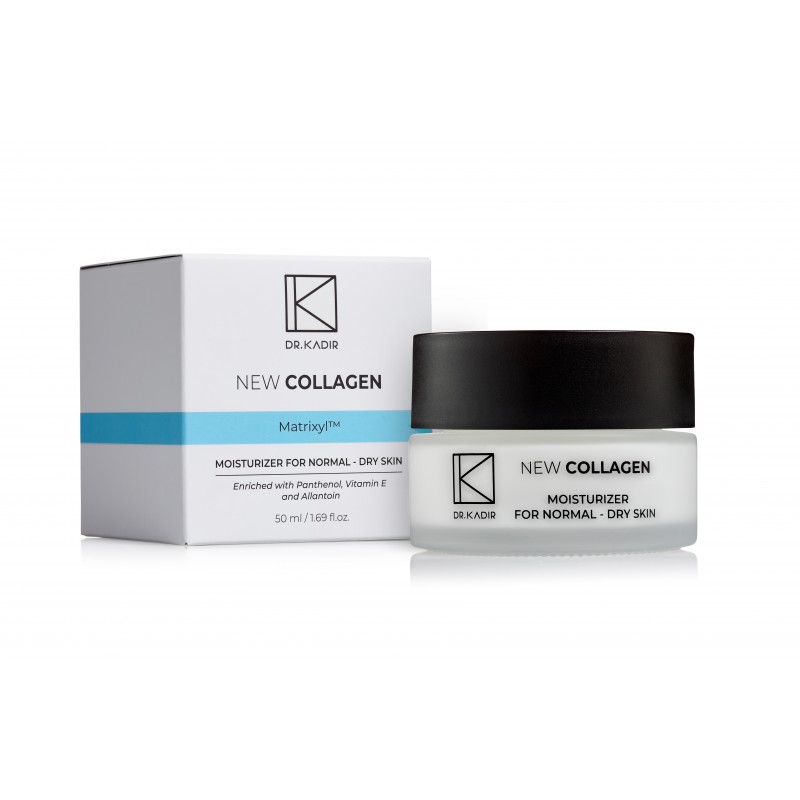 Увлажняющий крем для сухой кожи с микроколлагеном (SPF=22) - New Collagen Moisturizer For Normal/Dry Skin (SPF=22), 50 мл. Dr.Kadir-Увлажняющий крем для сухой кожи с микроколлагеном (SPF=22) - New Collagen Moisturizer For Normal/Dry Skin (SPF=22), 50 мл.