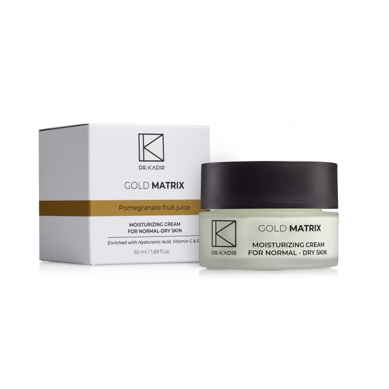 Увлажняющий крем для нормальной/сухой кожи  Голд Матрикс - Gold Matrix Moisturizing Cream For Normal/Dry Skin , 50 мл. Dr.Kadir-Увлажняющий крем для нормальной/сухой кожи  Голд Матрикс - Gold Matrix Moisturizing Cream For Normal/Dry Skin , 50 мл.