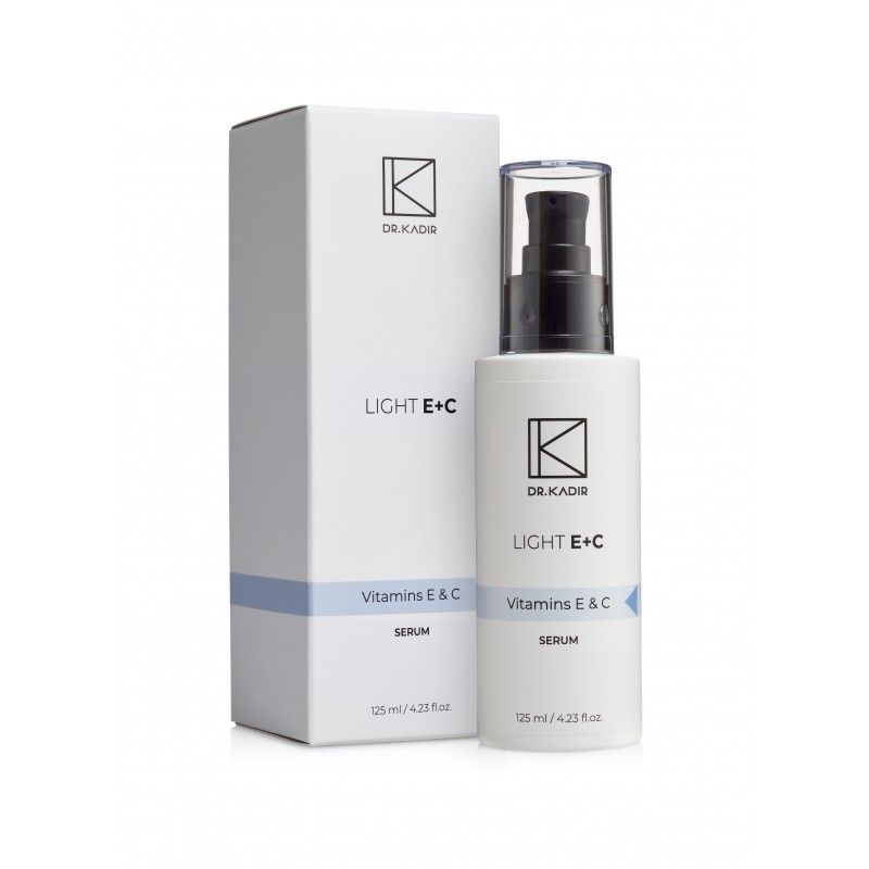 Сыворотка с витаминами Е+С для жирной кожи - Light E+C Serum, 125 мл Dr.Kadir-Сыворотка с витаминами Е+С для жирной кожи - Light E+C Serum, 125 мл