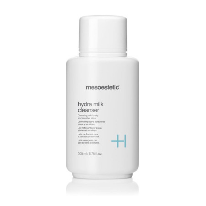 Mesoestetic-Hydra milk cleanser - Очищающее гидро-молочко для всех типов кожи, 200 мл.