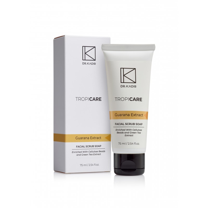 Dr.Kadir-Cкраб-гель для лица Тропик - Tropicare Facial Scrub Soap, 75 мл.